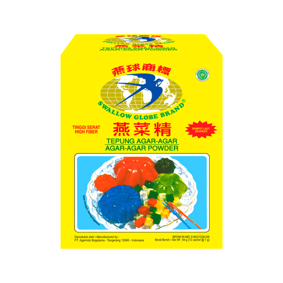 Swallow Globe Brand Agar-agar poeder - Dirk