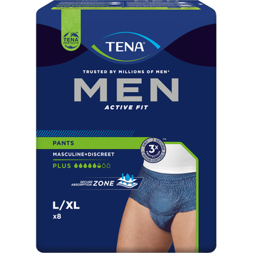 TENA Men Active Fit Pants Large - JUMBO