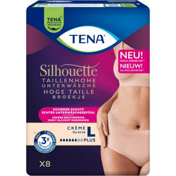 TENA Silhouette Plus Broekje Maat L 9 Stuks - JUMBO