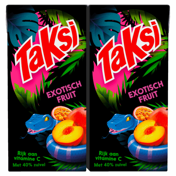 Taksi Exotisch Fruit 10-Pack - PLUS