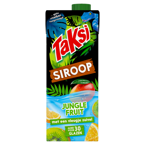 Taksi Siroop jungle fruit 0% - Dirk
