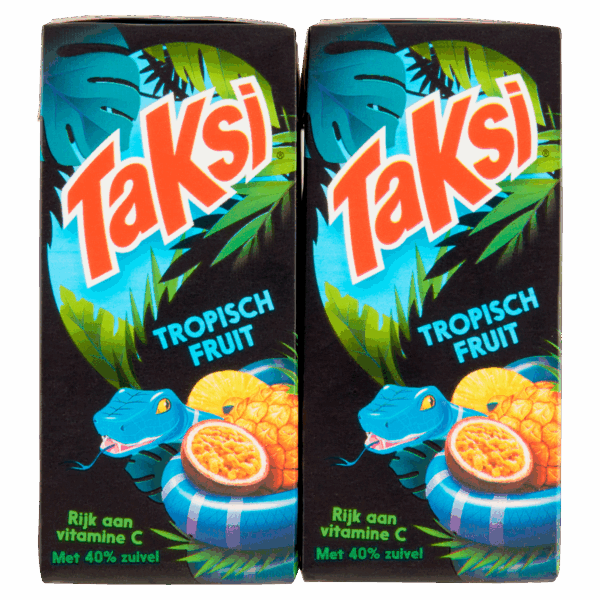 Taksi Tropisch Fruit 10-pack - PLUS