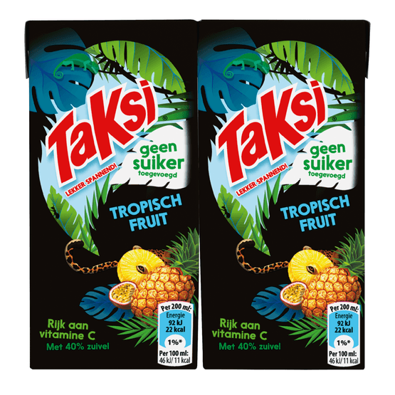 Taksi Tropisch fruit 0% suiker toegevoegd - Dirk