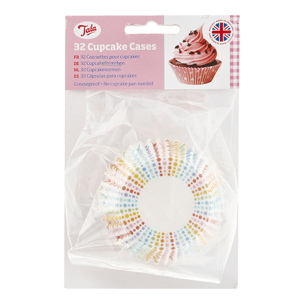 Tala Cupcake Vormpjes Rainbow - PLUS