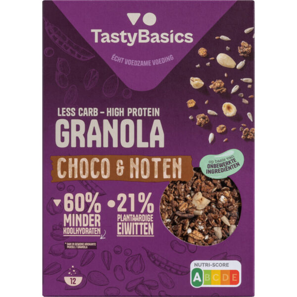 TastyBasics Crunchy Granola Choco & Noten - Albert Heijn