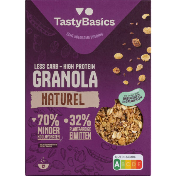 TastyBasics Crunchy Granola Naturel - Albert Heijn