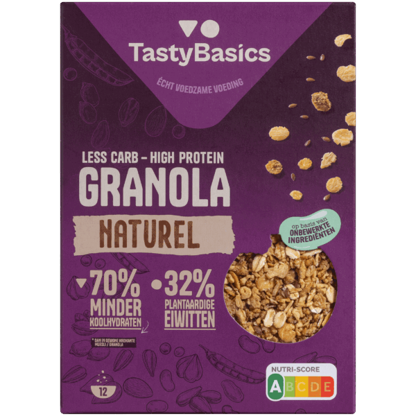 TastyBasics Granola naturel - PLUS