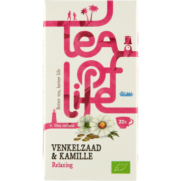 Tea of Life Venkelzaad & Kamille - JUMBO