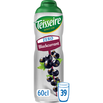 Teisseire Zero Suiker Cassis Siroop - JUMBO