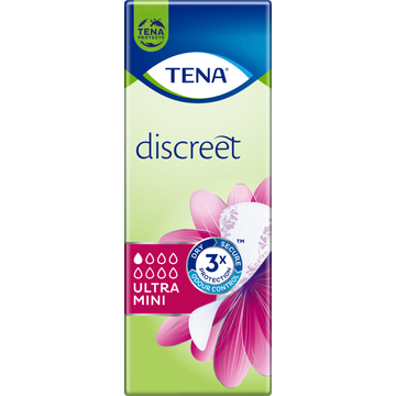 Tena Discreet Ultra Mini Inlegkruisjes 28 Stuks - JUMBO