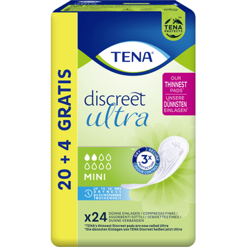 Tena Discreet Ultra Mini - JUMBO