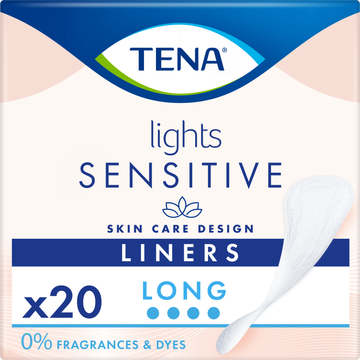 Tena Lights Sensitive Inlegkruisjes Long 20 Stuks - JUMBO