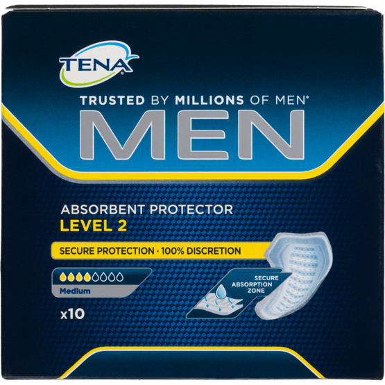 Tena Men absorbent protector level 2 medium - Dirk