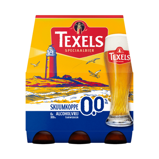 Texels Skuumkoppe 0.0% 6x300ml - Dirk