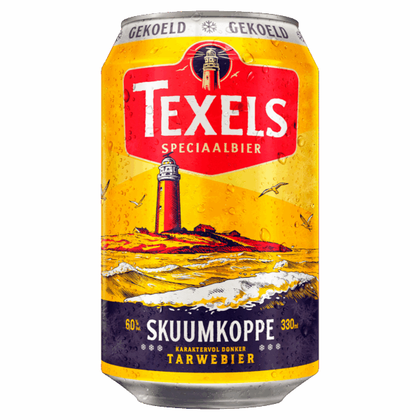 Texels Skuumkoppe Bier Blik Coolcan - PLUS