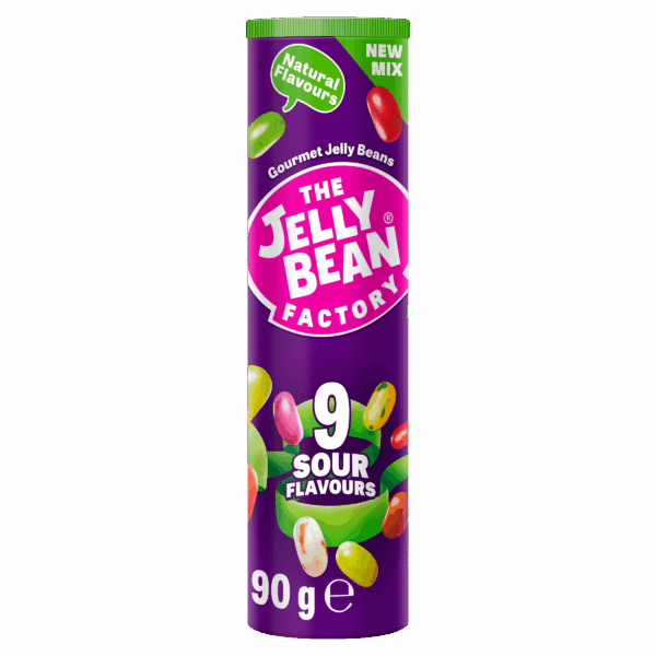 The Jelly Bean Fact Jelly beans sour tube - PLUS