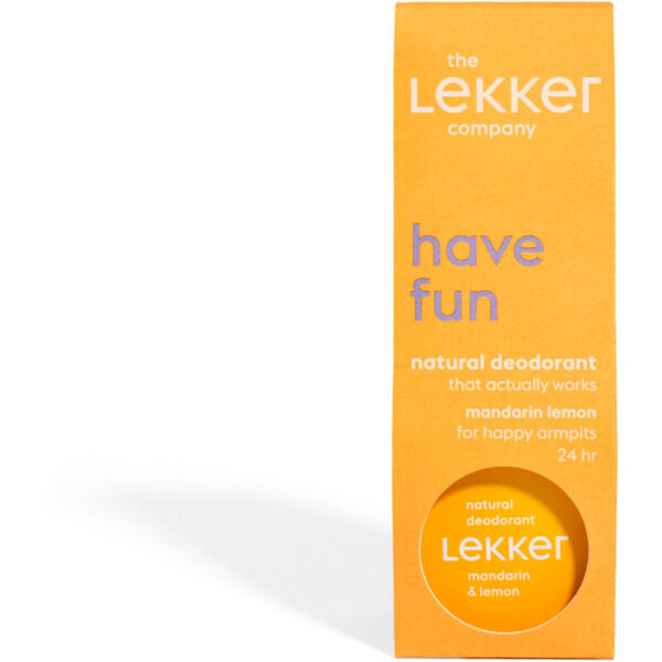 The Lekker Company Natural Deodorant Mandarin Lemon - Albert Heijn