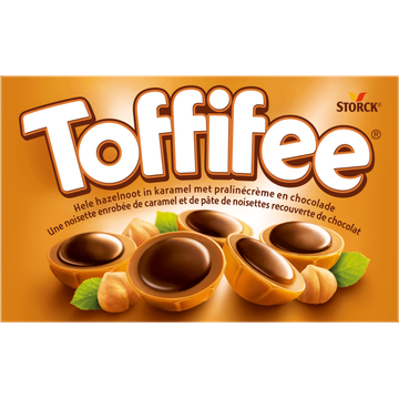 Toffifee a Hazelnut in Caramel with Creamy Nougat and Chocolate - JUMBO