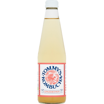 Tommy's Kombucha Ginger & Lemon - JUMBO