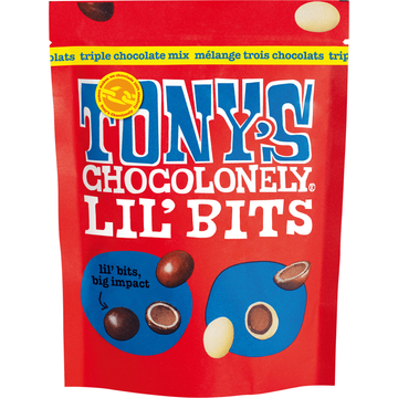 Tony's Chocolonely Lil' Bits Triple Chocolate Mix - JUMBO