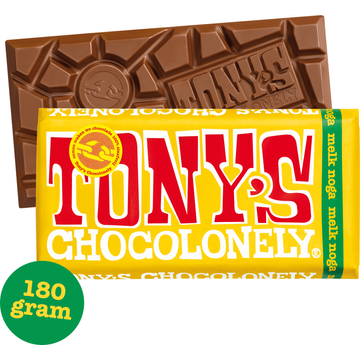 Tony's Chocolonely Melk Chocolade Reep Noga - JUMBO