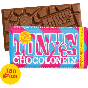 Tony's Chocolonely Melk Chocolate Chip Cookie - JUMBO