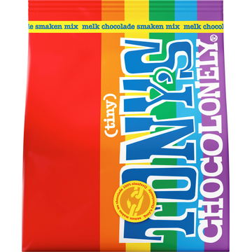 Tony's Chocolonely Tiny's chocolade mix melk - JUMBO
