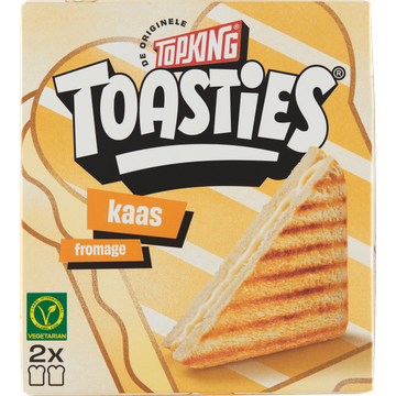 Topking Toasties Kaas 2 Stuks - JUMBO