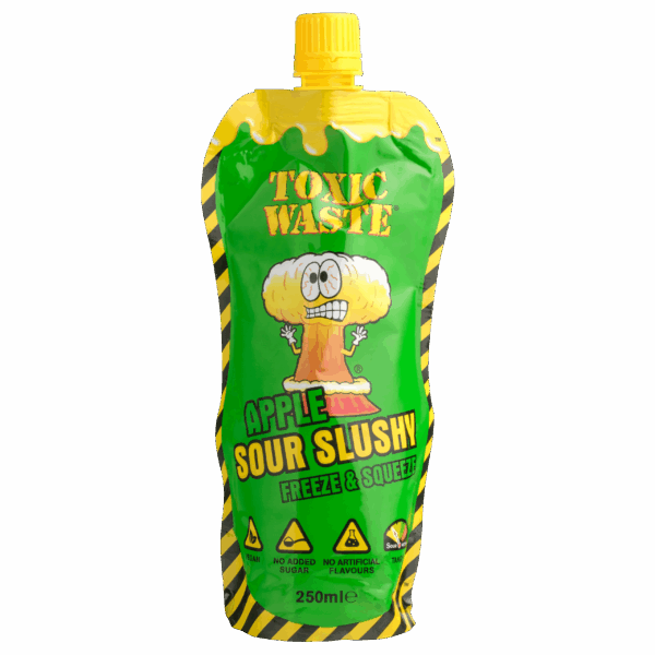 Toxic Apple Sour Slushy - PLUS