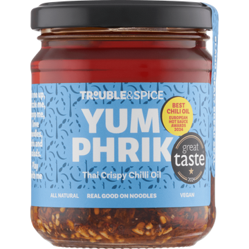 Trouble & Spice Yum Phrik Thai Crispy Chilli Oil - JUMBO