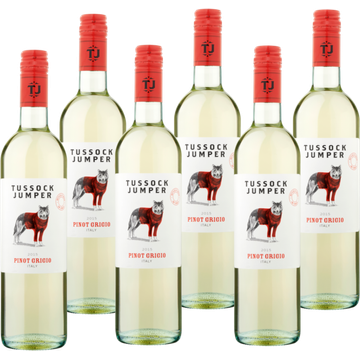 Tussock Jumper - Pinot Grigio - 6 x 750 ML - zonder doos - JUMBO