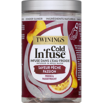 Twinings Cold Infuse Perzik Passievrucht 10 Stuks - JUMBO