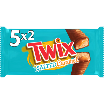 Twix Melk Chocolade Gezouten Karamel Koekjes Uitdeelverpakking - JUMBO