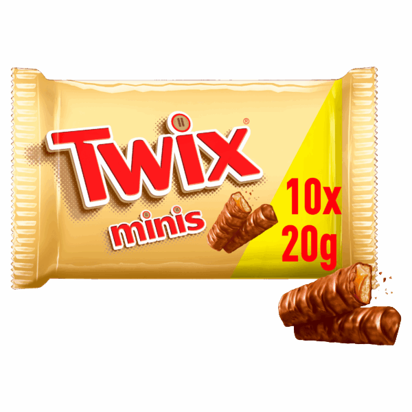 Twix Melk Chocolade Mini's Repen - PLUS