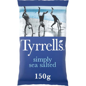Tyrrells Slow-Cooked Crisps Simply Sea Salted - JUMBO