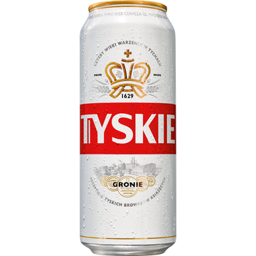 Tyskie - Gronie - Blik - JUMBO