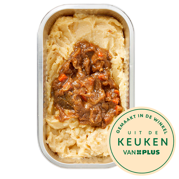 Uit de keuken van Hete bliksem bourgondisch stoofvlees - PLUS