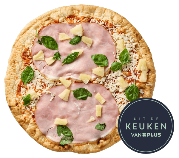 Uit de keuken van PLUS Pizza Hawaii - PLUS