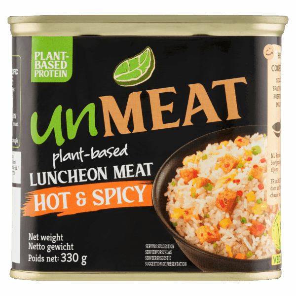 Un Meat Plant based lunchmeat hot & spicy - PLUS