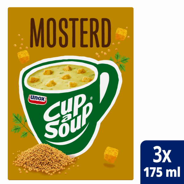 Unox Cup-a-soup mosterd - PLUS