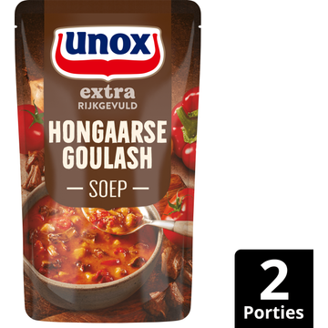 Unox Extra Rijkgevuld Soep In Zak Hongaarse Goulash - JUMBO