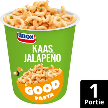 Unox Good Pasta Kaas Jalapeño - JUMBO