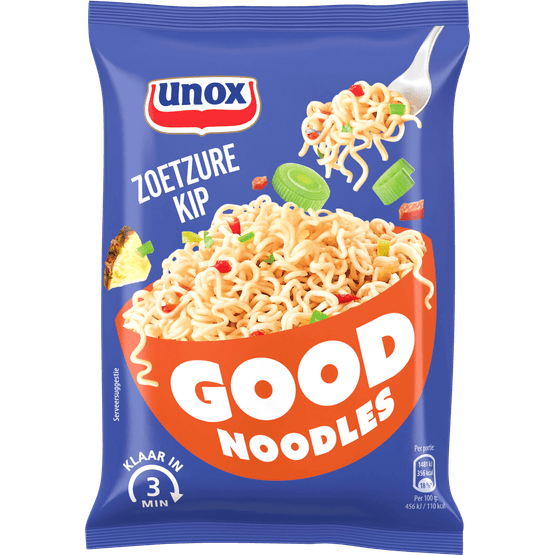 Unox Good noodles kip zoetzuur - Dirk