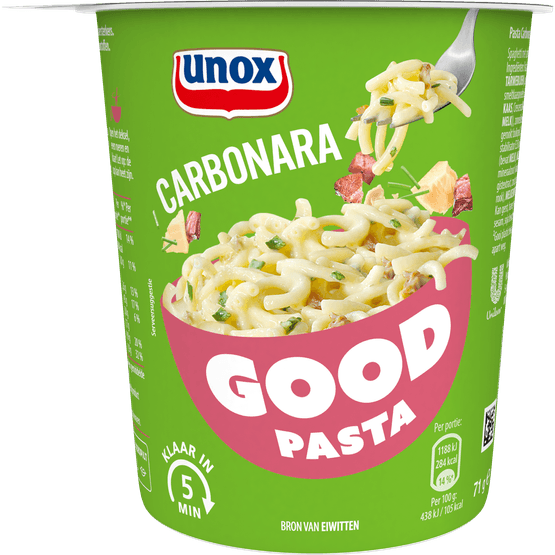 Unox Good pasta carbonara - Dirk