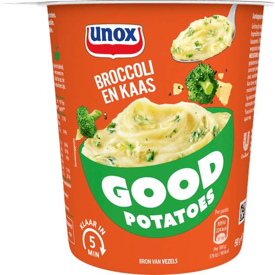 Unox Good potatoes broccoli kaas - Dirk