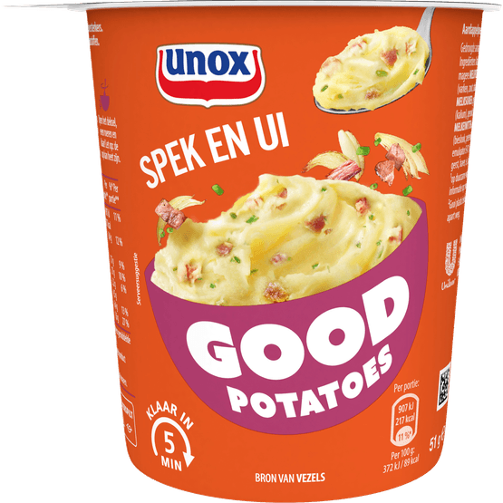 Unox Good potatoes spek met ui - Dirk