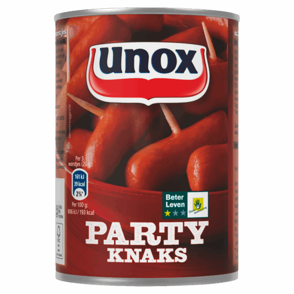 Unox Party knaks 34st - PLUS