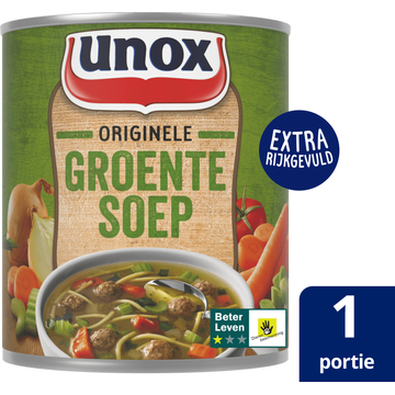 Unox Soep In Blik Originele Groentesoep - JUMBO