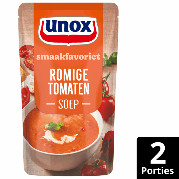 Unox Soep in zak Tomaat Creme Masc - PLUS
