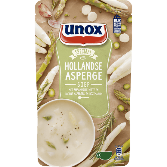 Unox Soep in zak asperge - Dirk